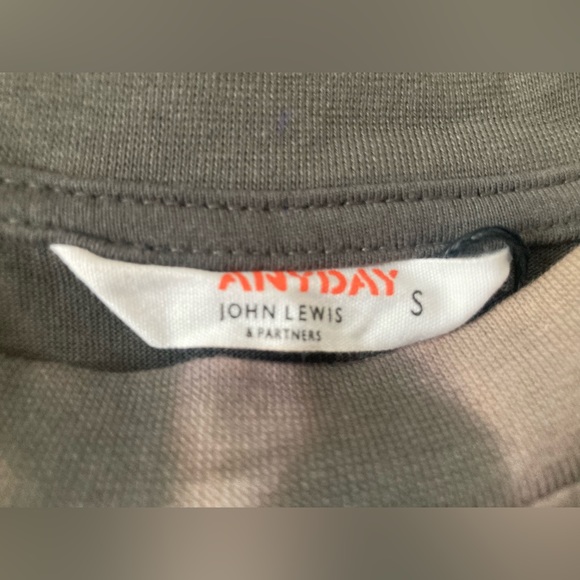 John Lewis - NWOT tie dye mini long sleeve jersey dress / tunic - Picture 6 of 6